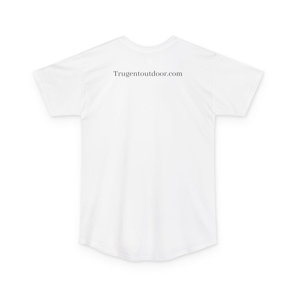 Urban Unisex Long Body Tee with Ram Design - Trendy Streetwear