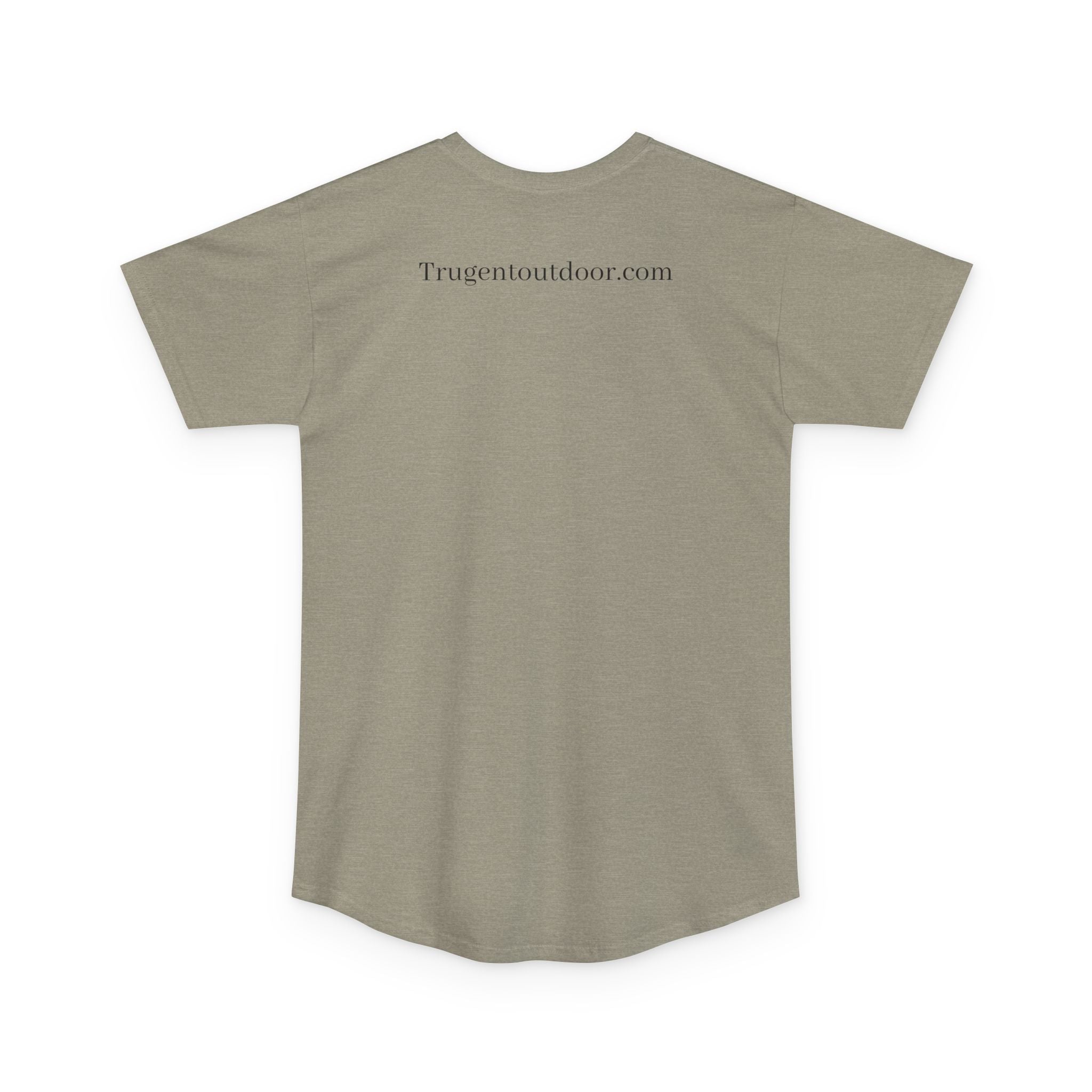 Urban Unisex Long Body Tee with Ram Design - Trendy Streetwear