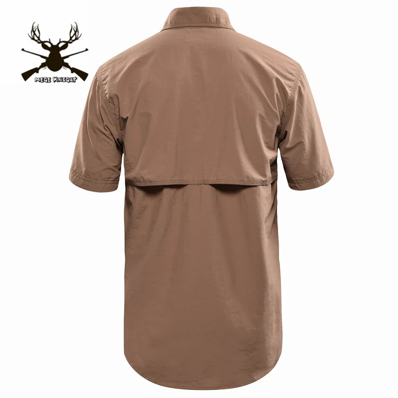 Men Short Sleeve Shirt Casual Shirt